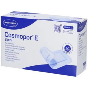 Cosmopor E, 10 x 6 cm, boîte de 25