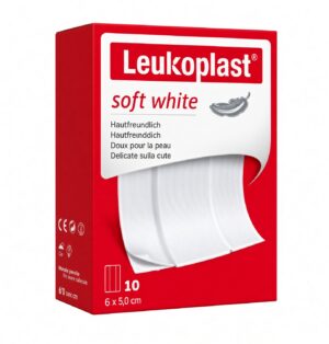 Leukoplast Soft White 4 cm x 5 m-pansement adhésif haute tolérance ( covermed)