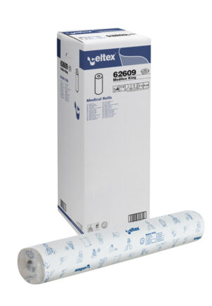 Drap d’examen Celtex Medilux King Luxe, 84 cm × 80 m, 2 plis, gaufré collé