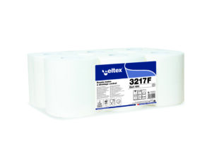 Essuie-mains Celtex Dart 450 à dévidage central, 2 plis, 450 feuilles, lot de 6 rouleaux