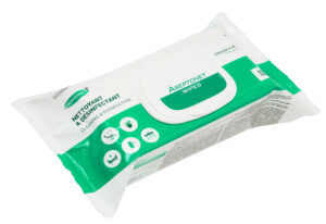 Lingettes Aseptonet nettoyantes désinfectantes – Pack de 100