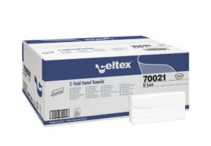 Essuie-mains pliés Celtex C Lux, 23 x 32 cm, carton de 20 x 152 feuilles