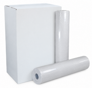 Drap d'examen gaufré 70 cm, prédécoupe 35 cm, 135 formats, carton de 9 rlx
